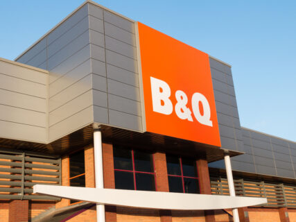 B&Q DIY Furniture Display Store