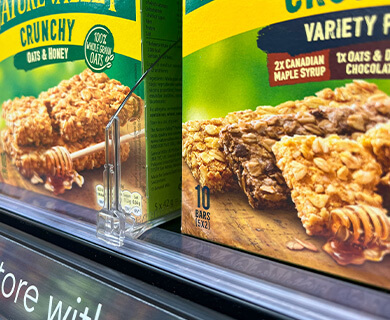 Shelf Riser with T-Rail